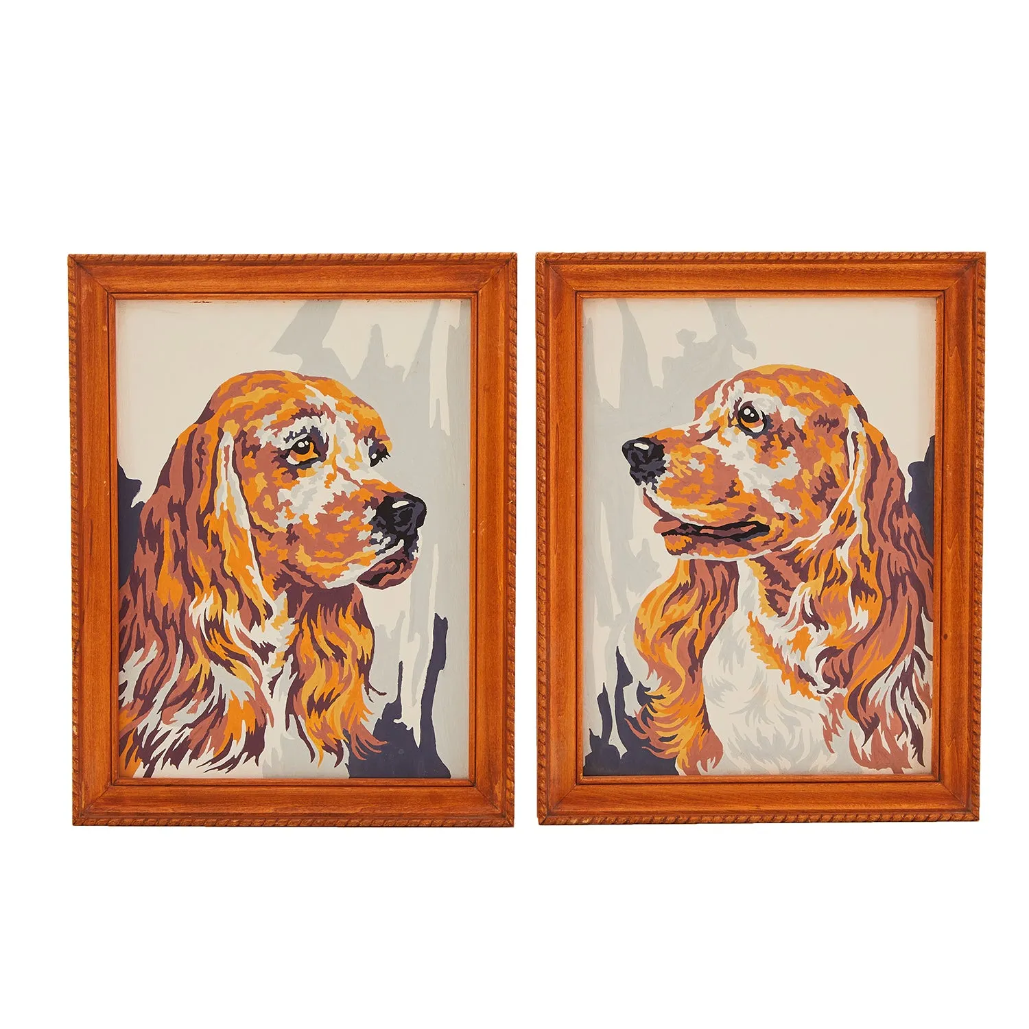 0032 (A D) PBN Right Facing Noble Dog Painting