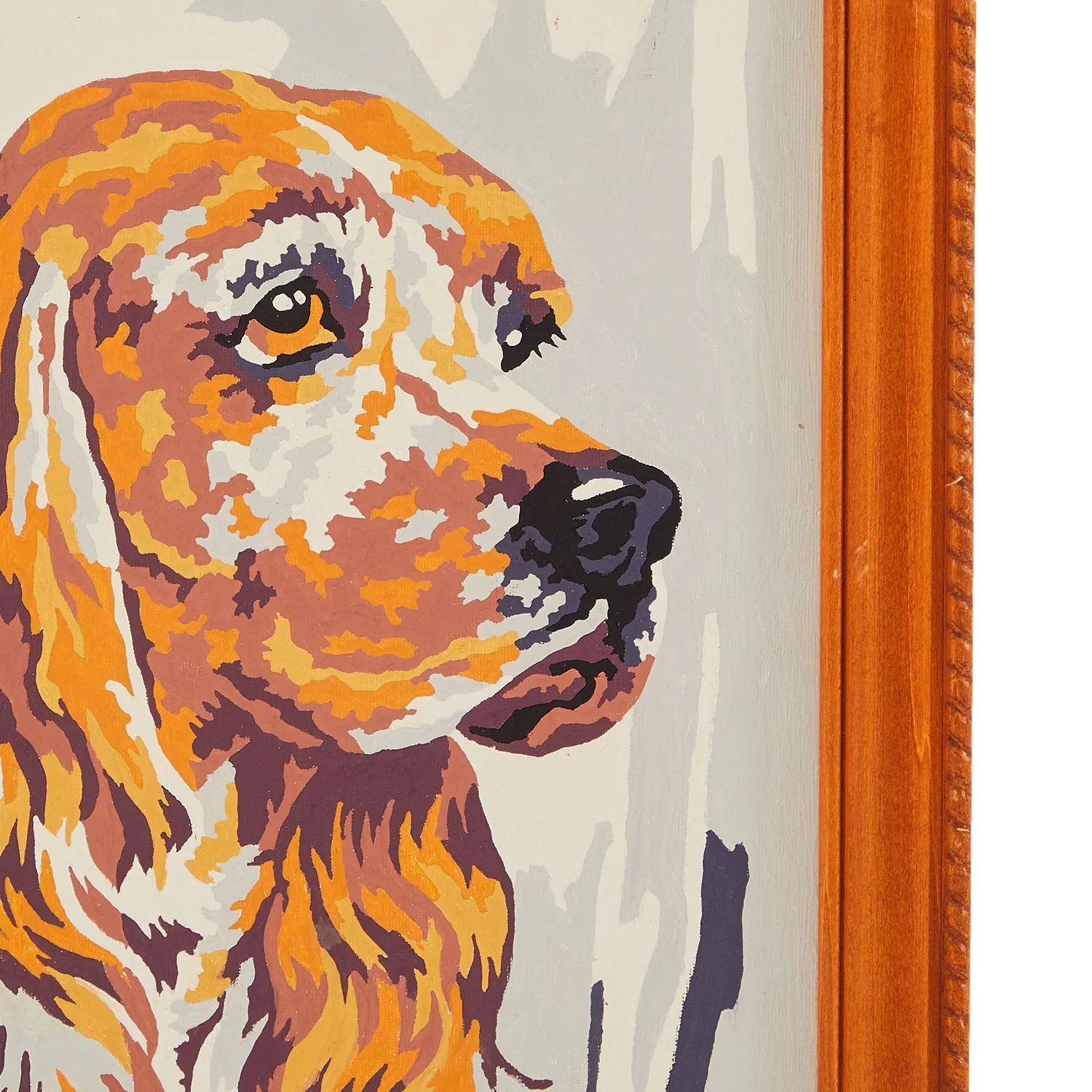 0032 (A D) PBN Right Facing Noble Dog Painting