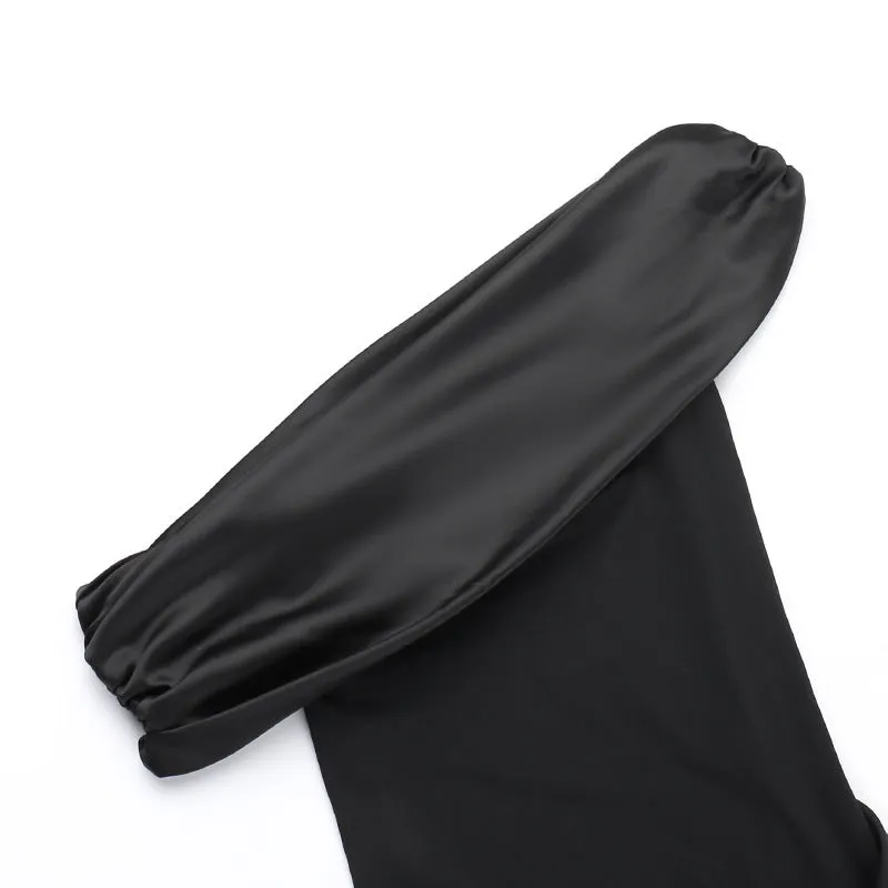 Black Ribbon Dress