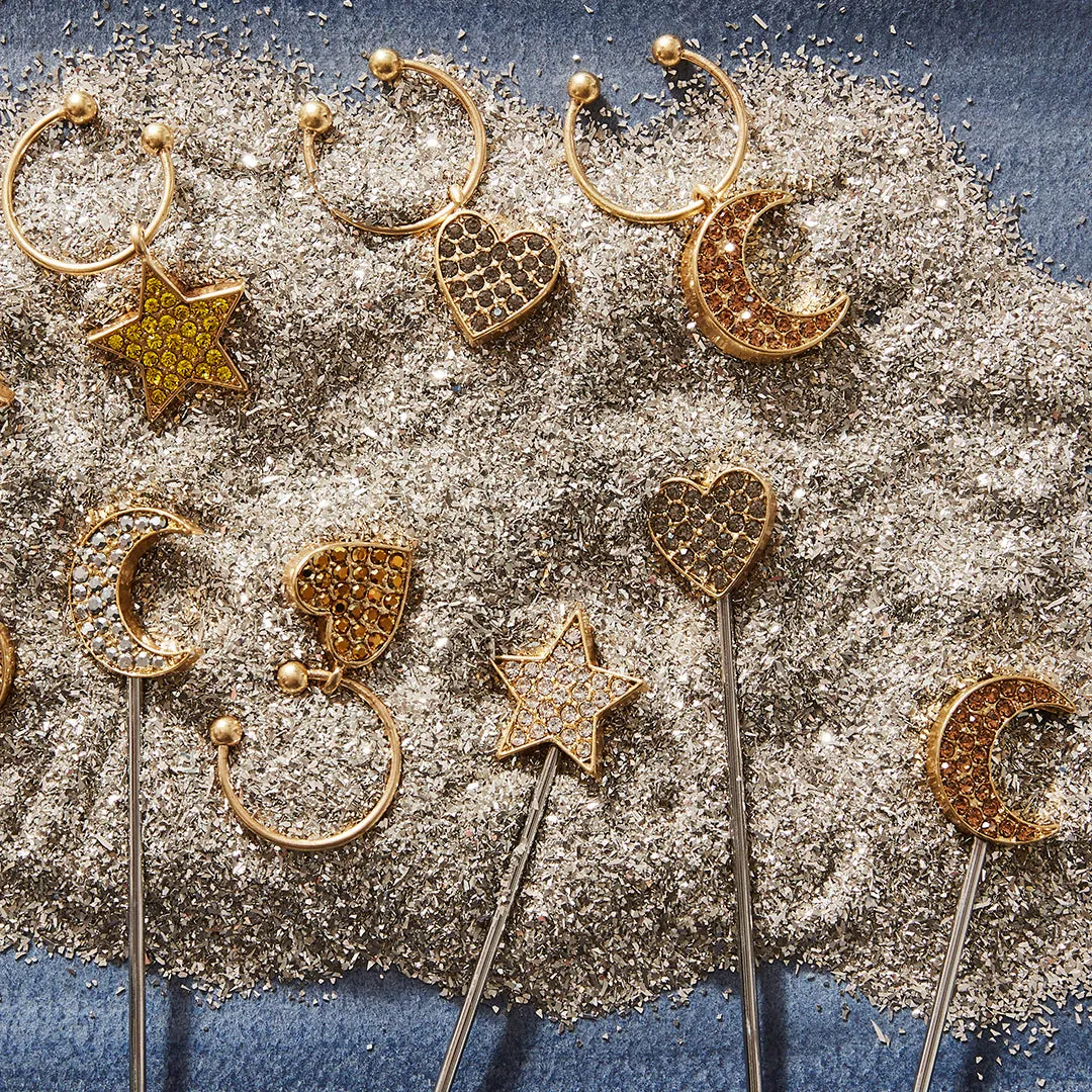 Celestial cocktail picks