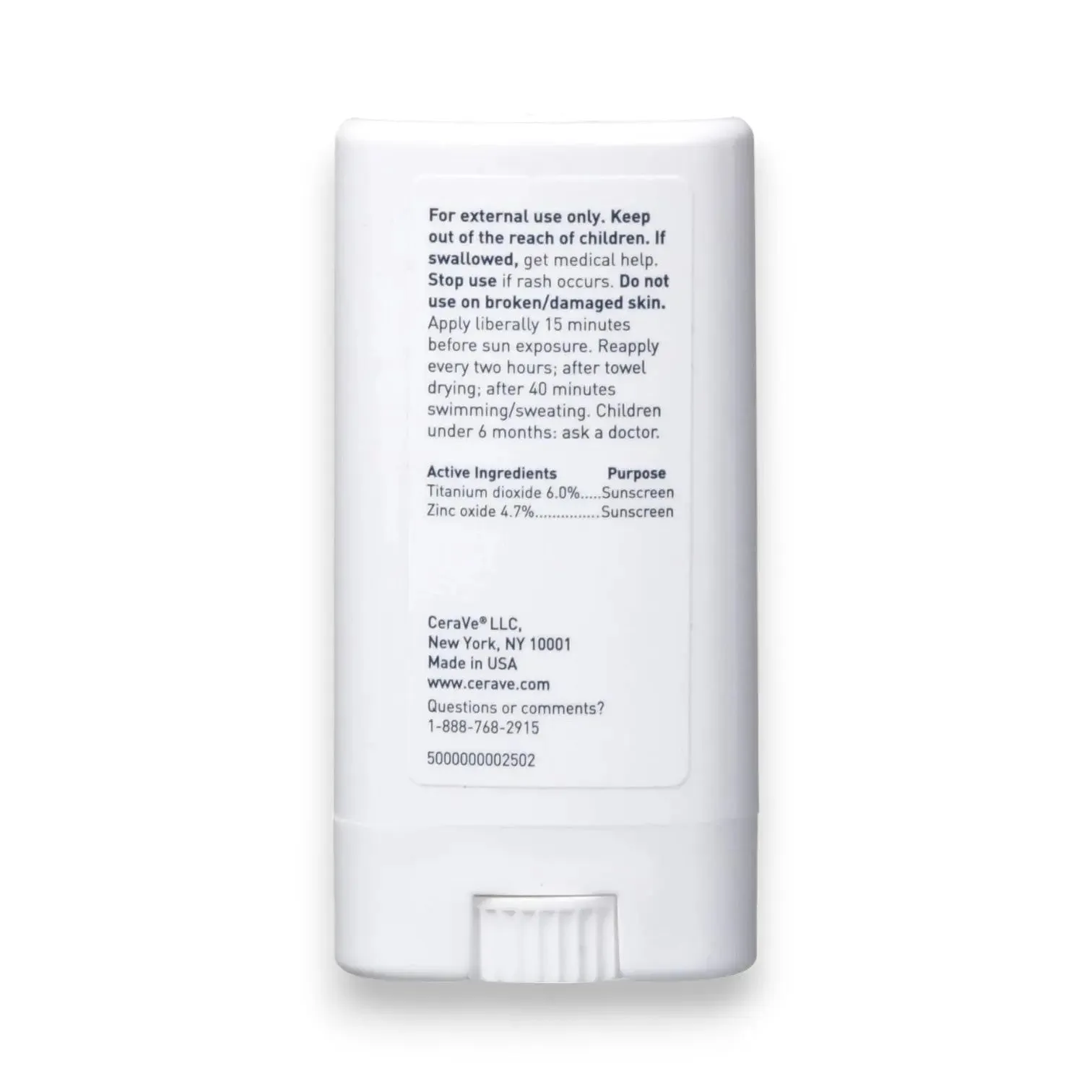 Cerave Sunscreen Stick SPF50 13.32g