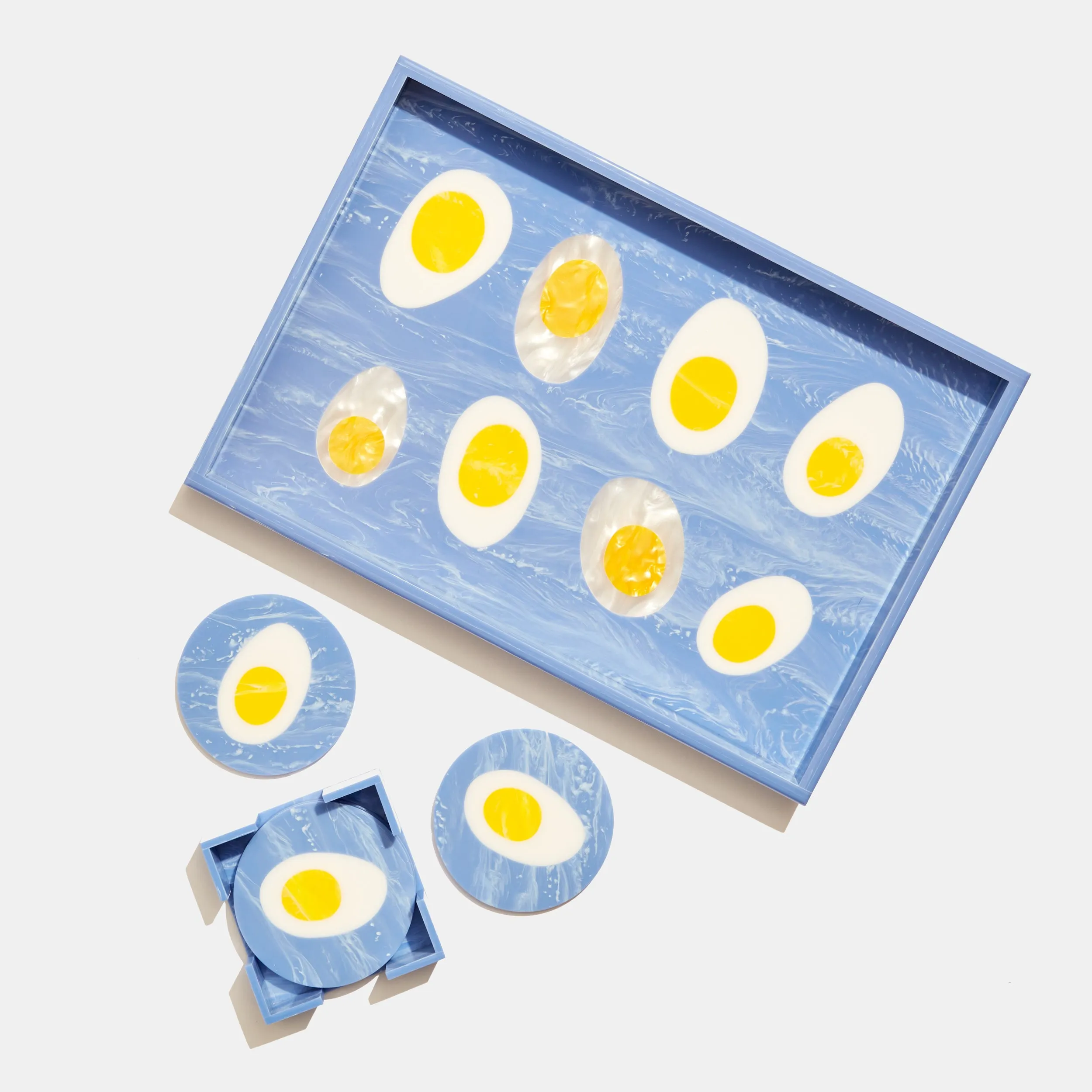 Coaster Set in Eggs
