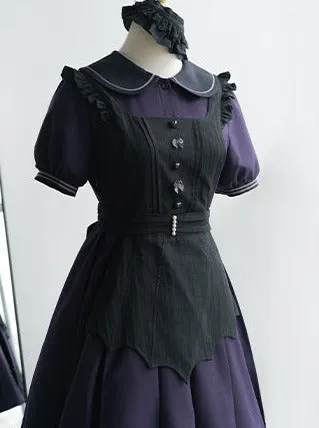 Color White Black Lolita Solid Eplon