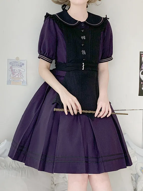 Color White Black Lolita Solid Eplon