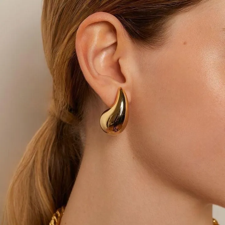 Earrings "Gobbet hoops"