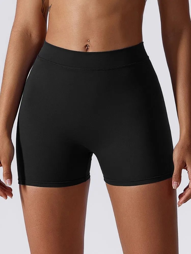 GraceGlide Ballet Yoga Shorts