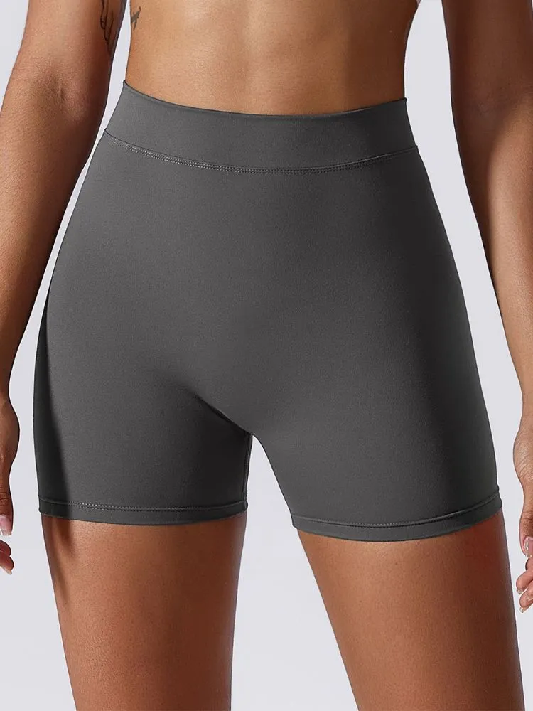GraceGlide Ballet Yoga Shorts