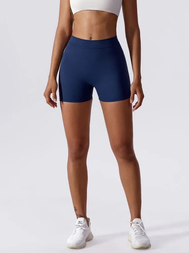 GraceGlide Ballet Yoga Shorts