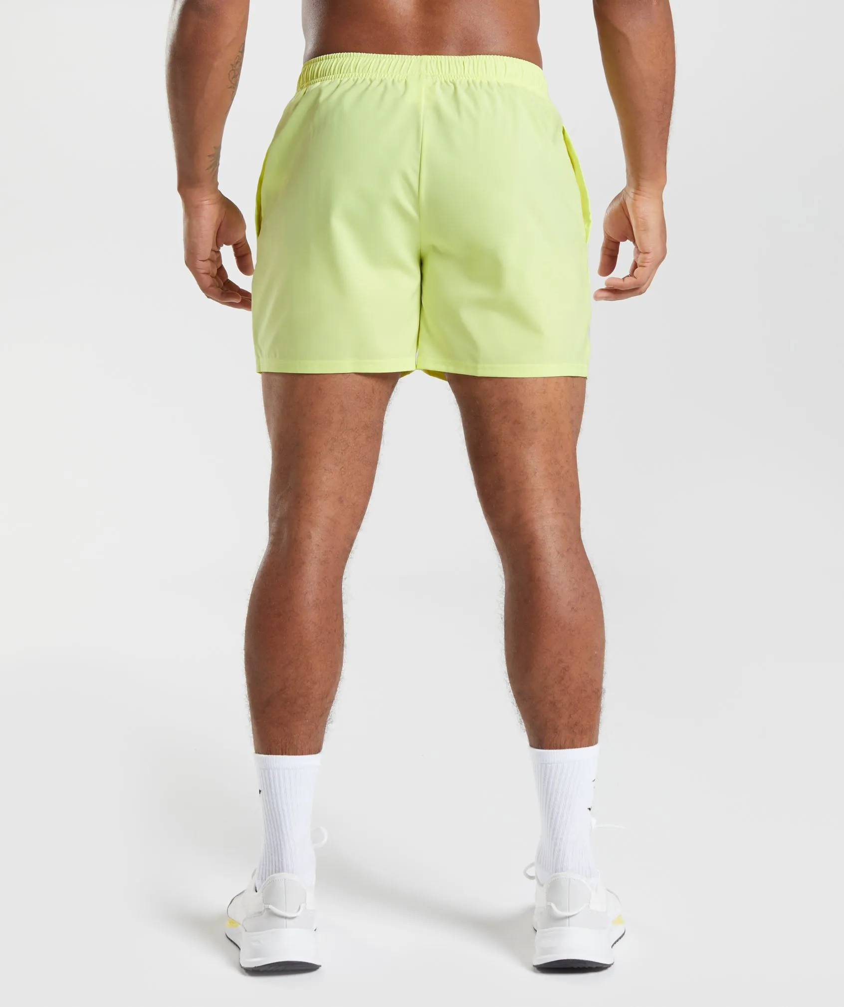 Gymshark Arrival 5" Shorts - Firefly Green
