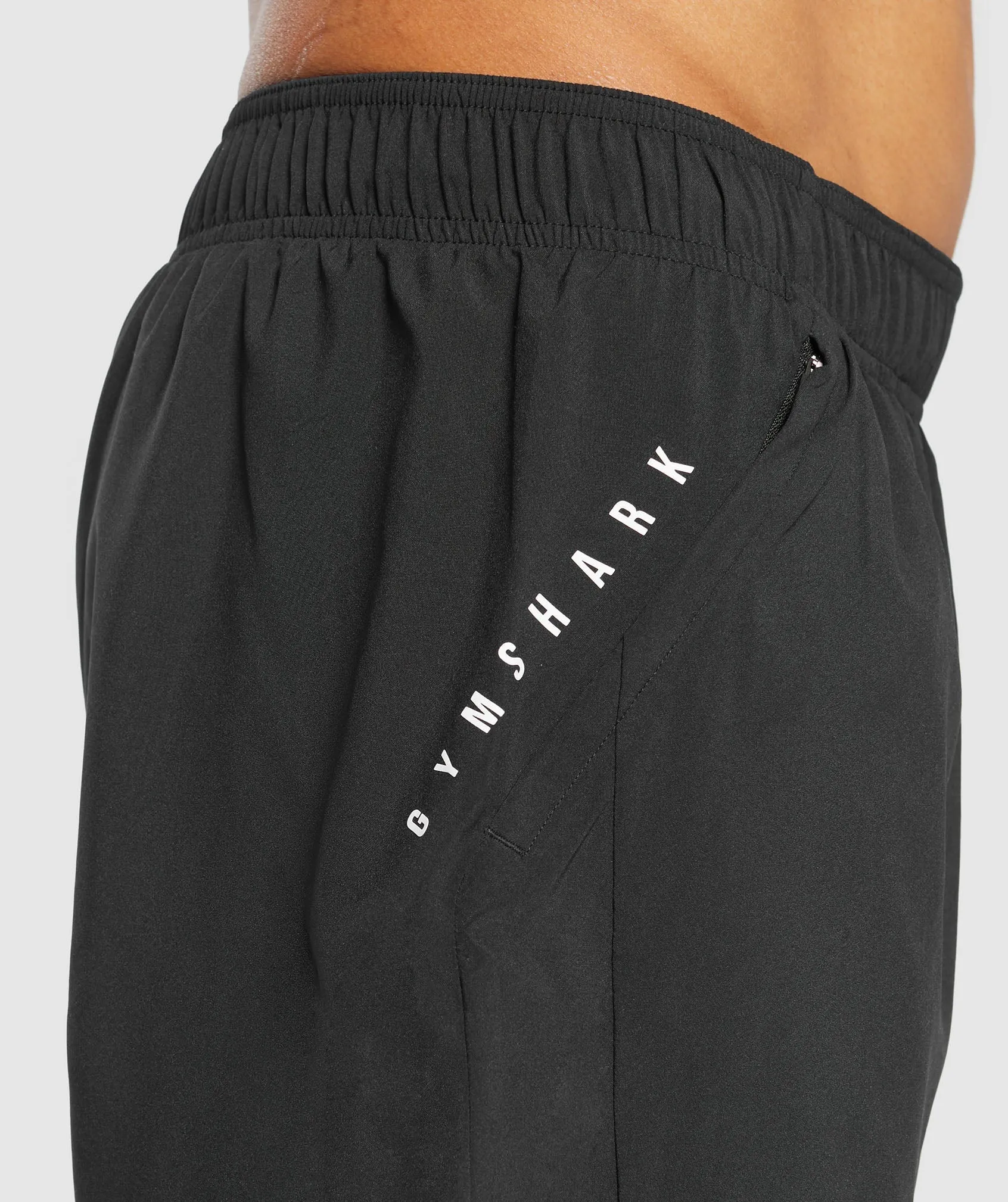 Gymshark Sport  5" 2 in 1 Shorts - Black/Asphalt Grey