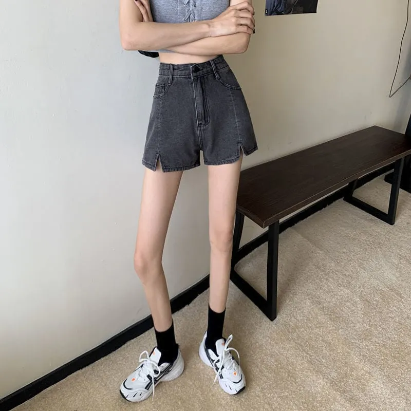 Kawaii Slim Fitted Denim Hot Shorts
