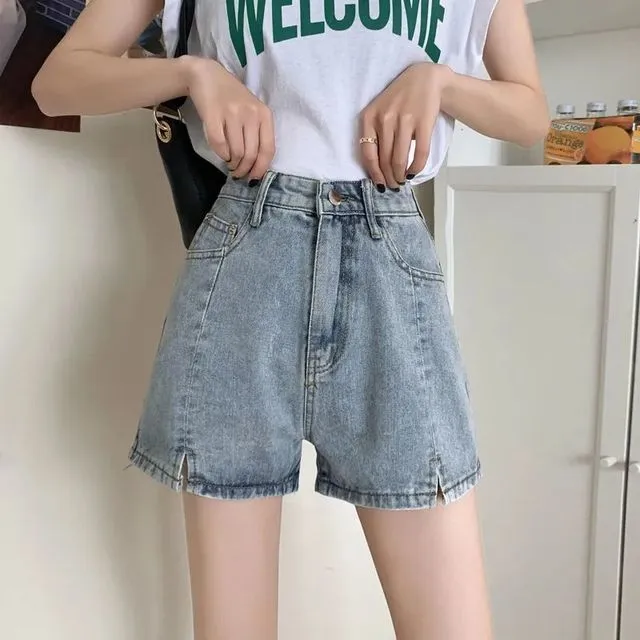 Kawaii Slim Fitted Denim Hot Shorts