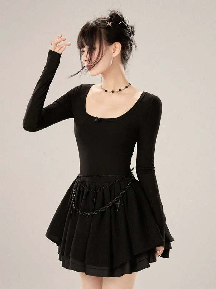 Little French Dress Black