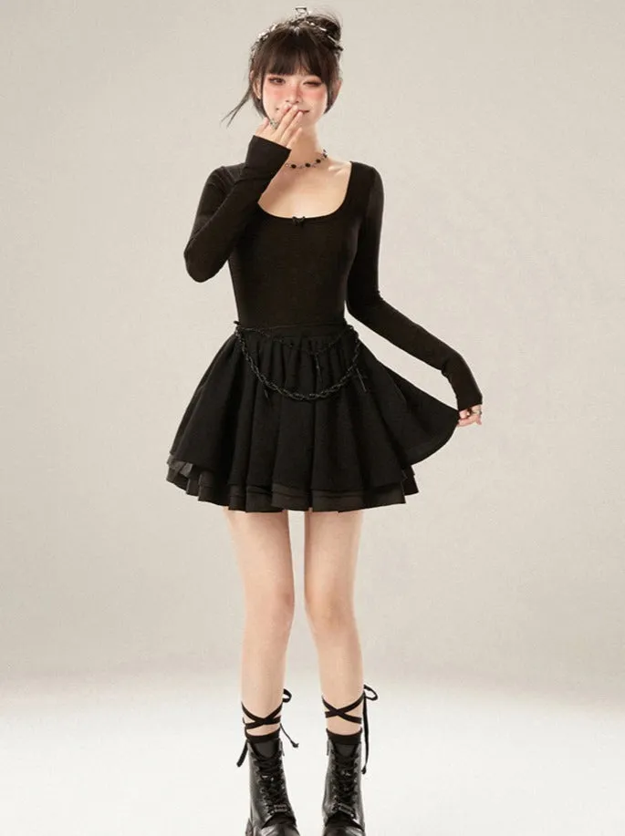 Little French Dress Black