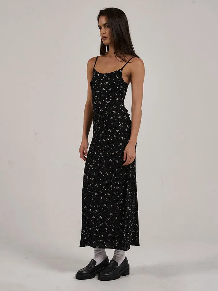Nightshade Bias Dress - Black