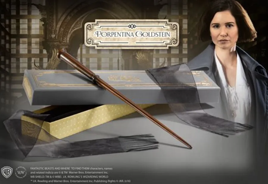 PORPENTINA GOLDSTEIN WAND IN COLLECTOR BOX