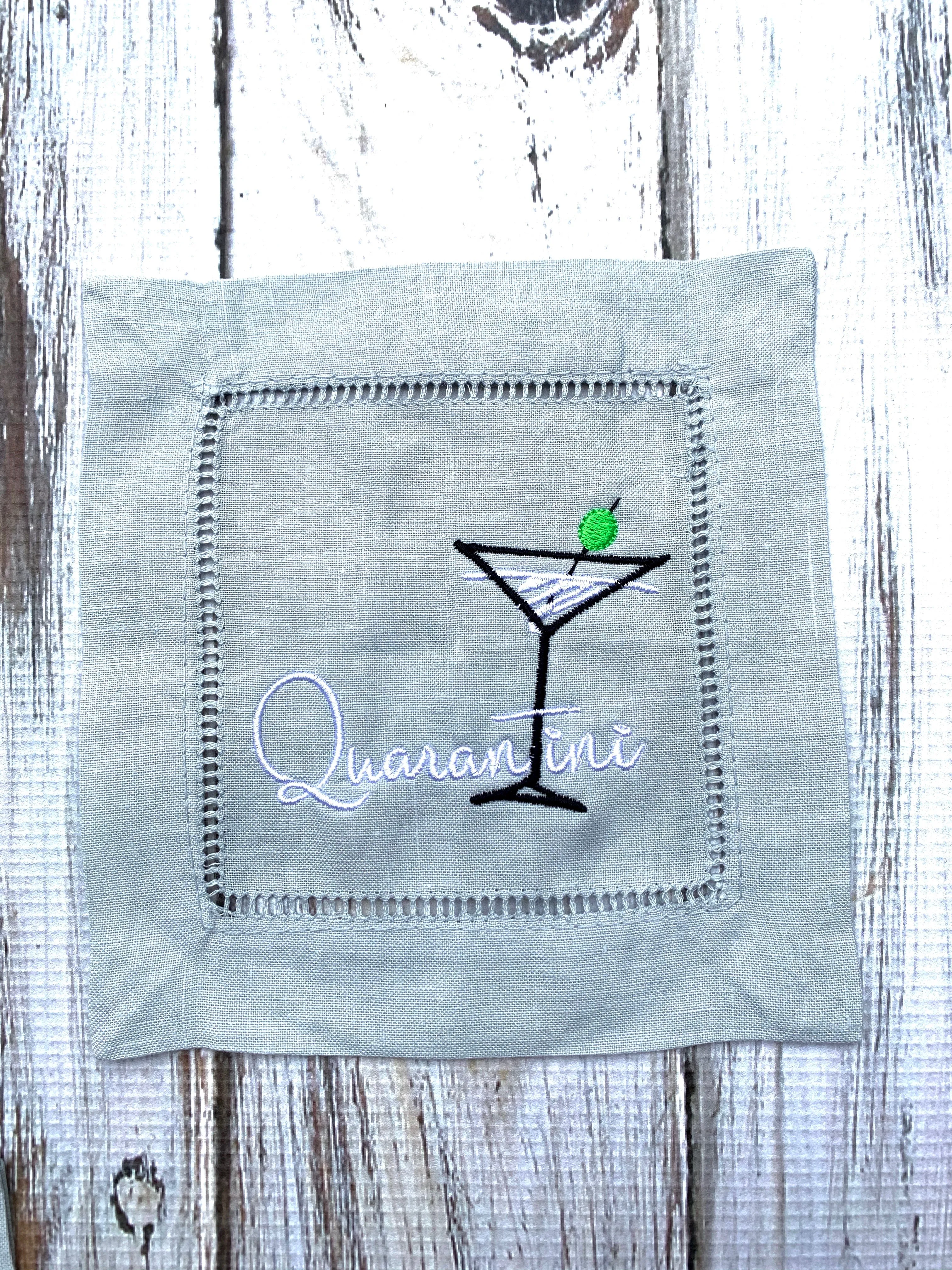 Quarantine Cocktail Napkins-Set of 2