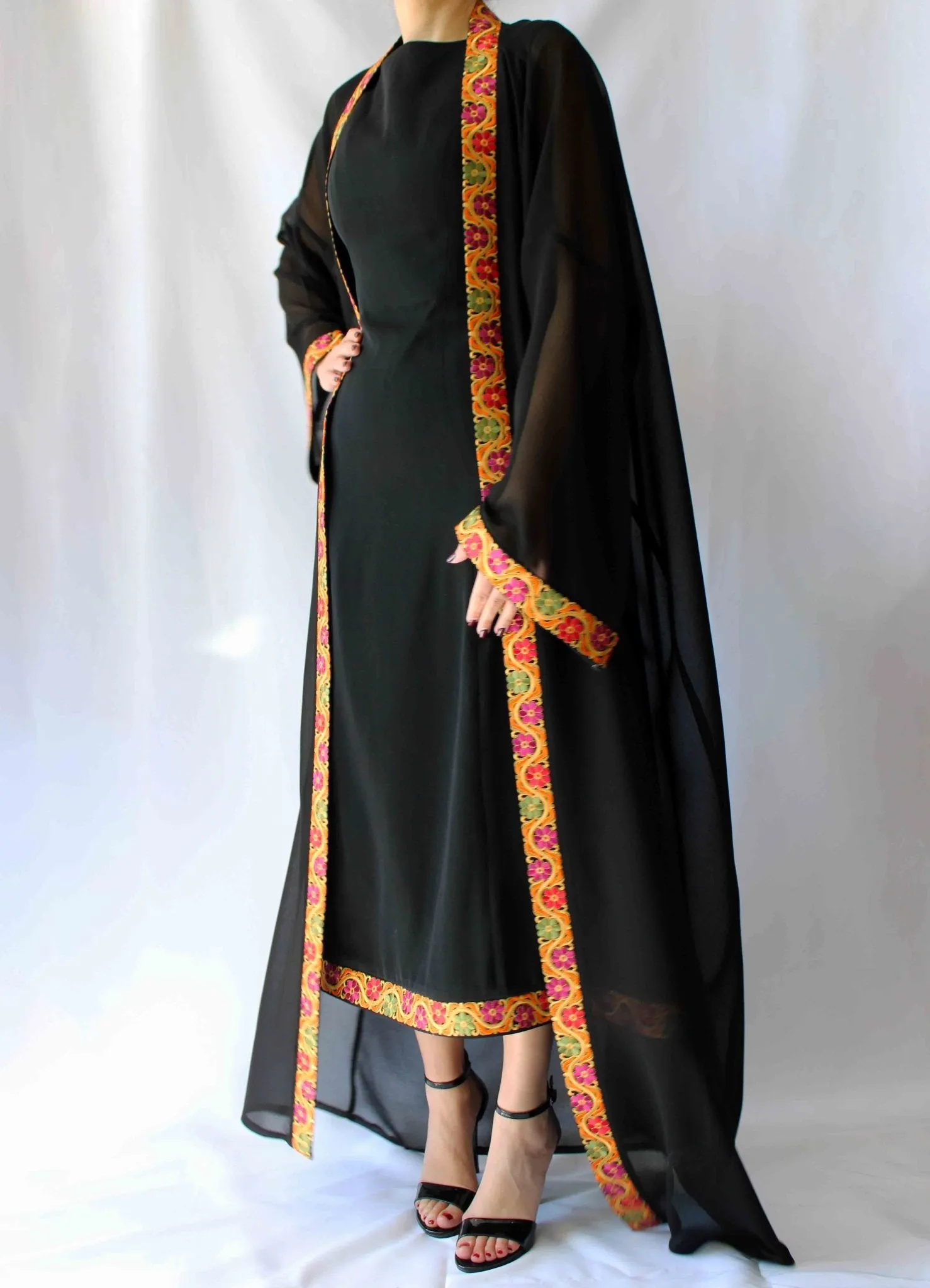 Sandra Embroidered Abaya