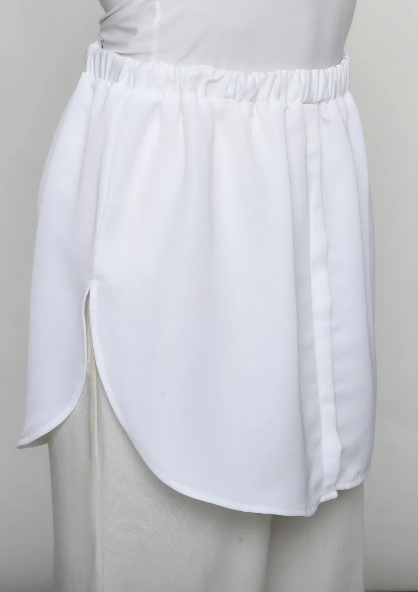 Shirt extension-Plain Crepe