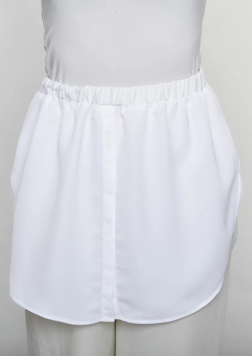 Shirt extension-Plain Crepe