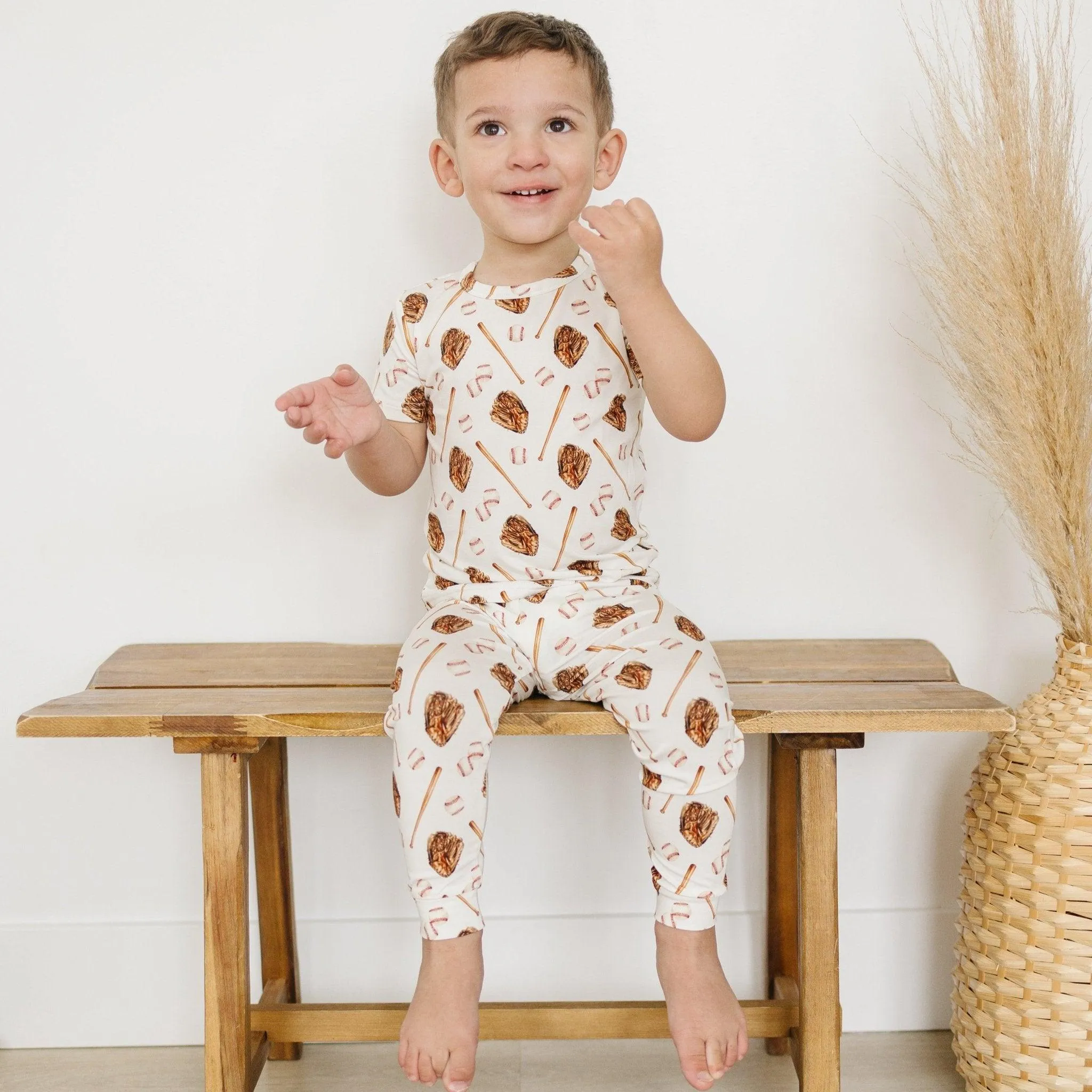 Short Sleeve 2 Piece PJ Set - Grand Slam