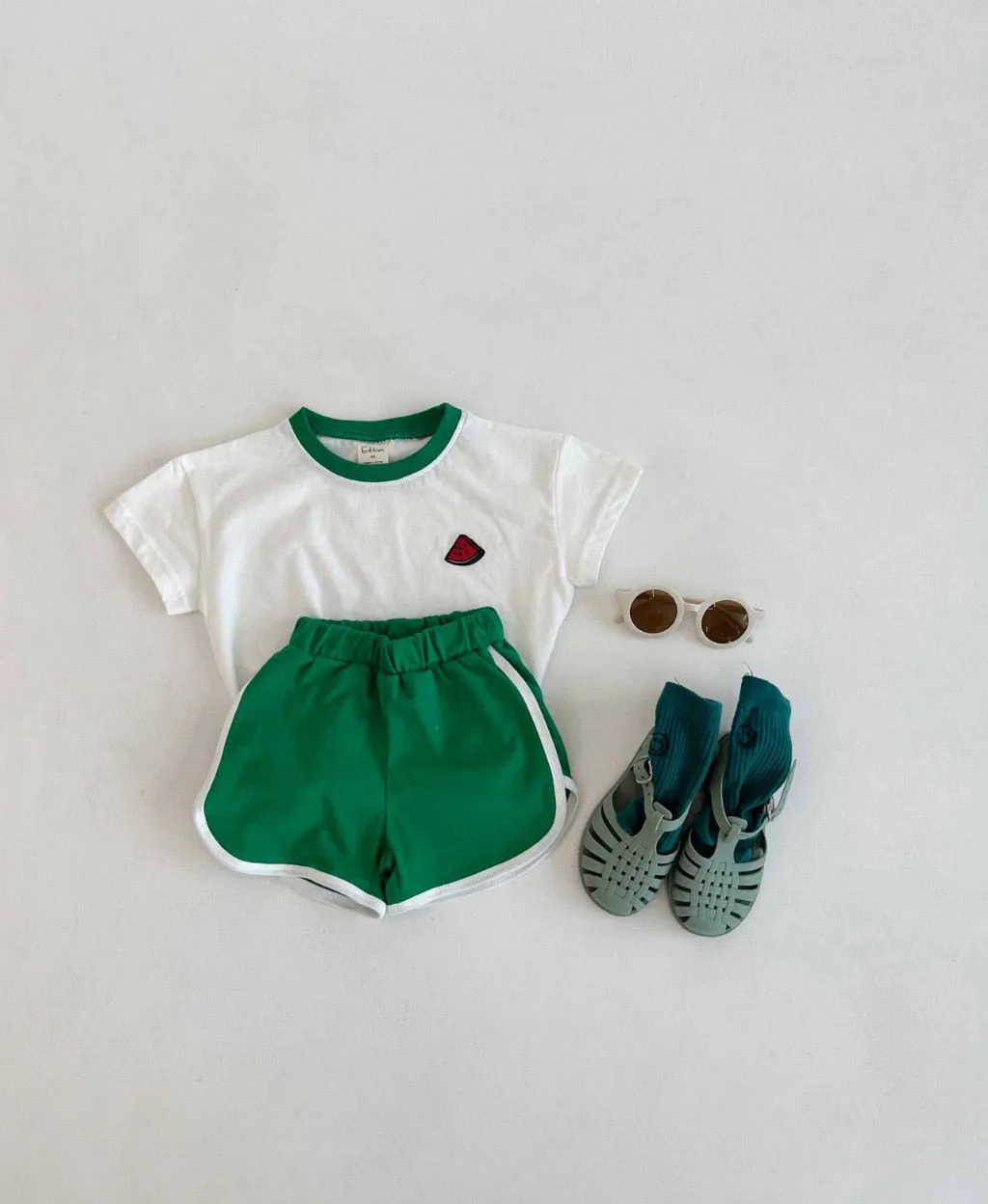Short Sleeve Tee & Shorts Sports Set