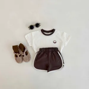 Short Sleeve Tee & Shorts Sports Set