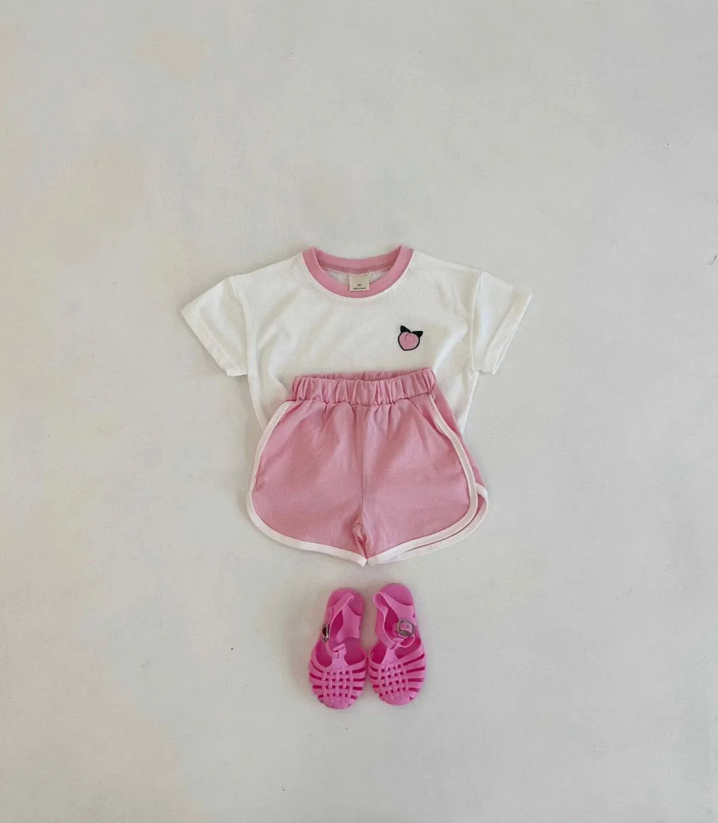 Short Sleeve Tee & Shorts Sports Set