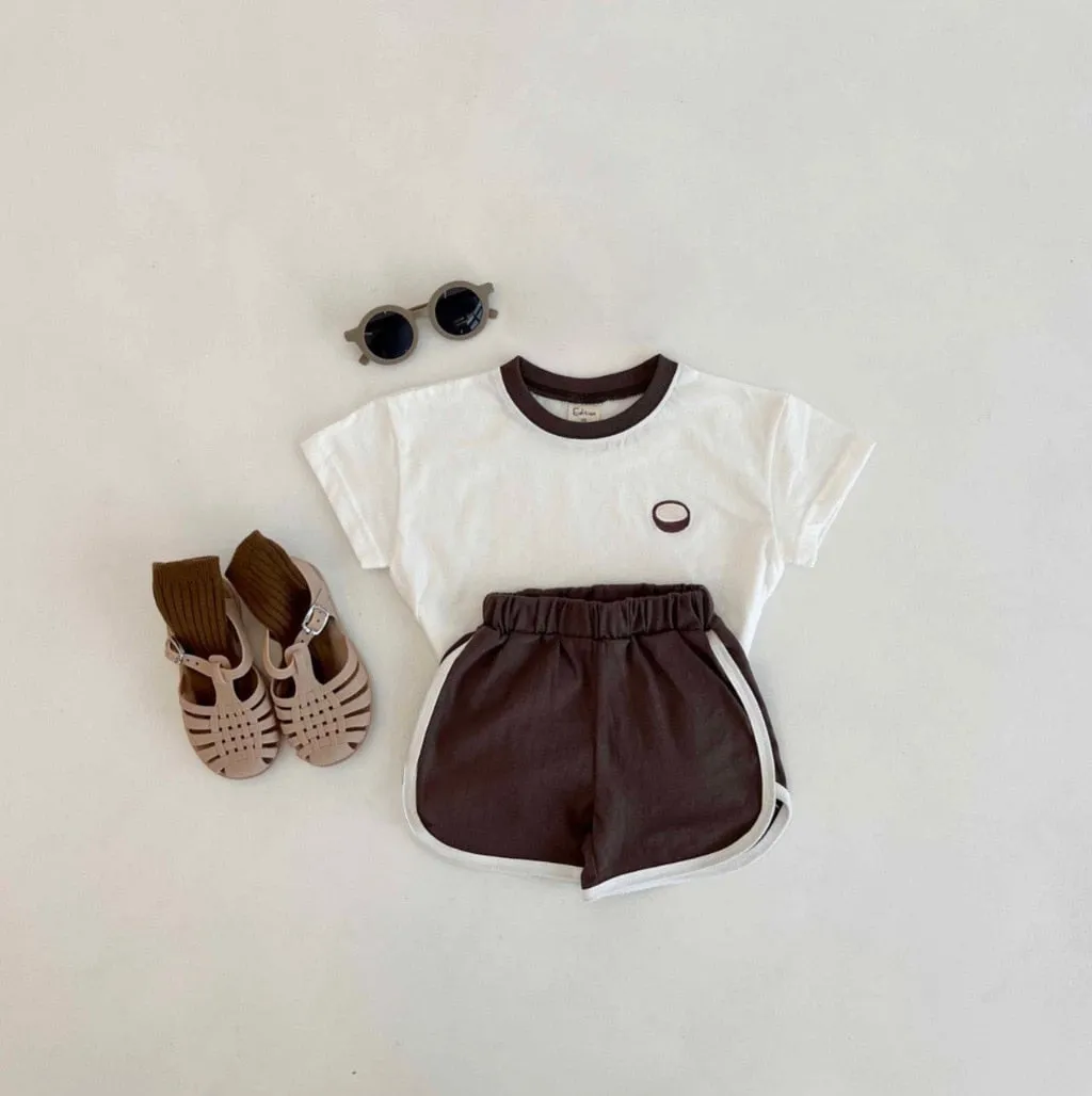 Short Sleeve Tee & Shorts Sports Set