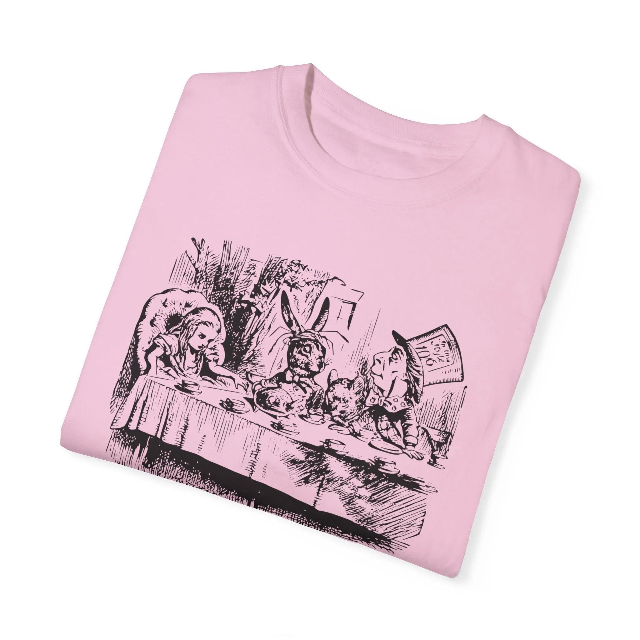 Spill The Tea Unisex Garment-Dyed T-Shirt - Fun Conversation Starter Tee