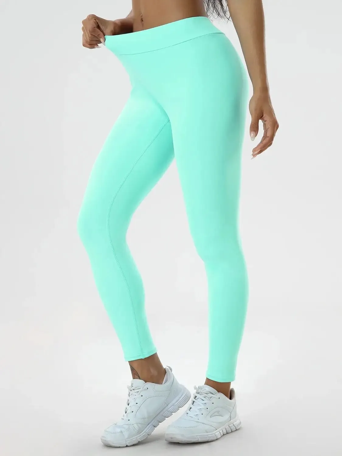 V-Waist High Rise Butt Lifting Leggings