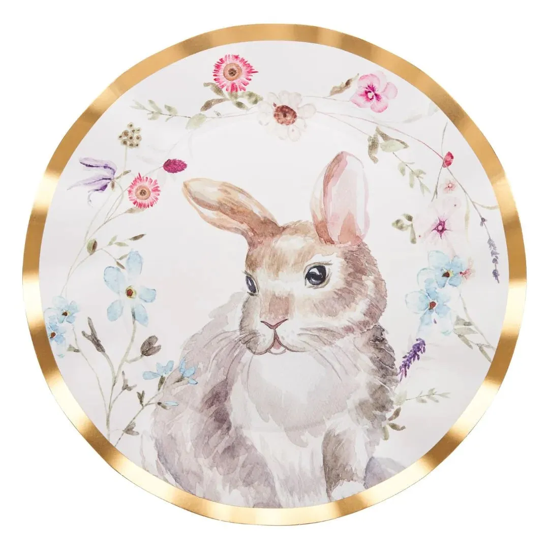 Wavy Dinner Plate, Charming Easter